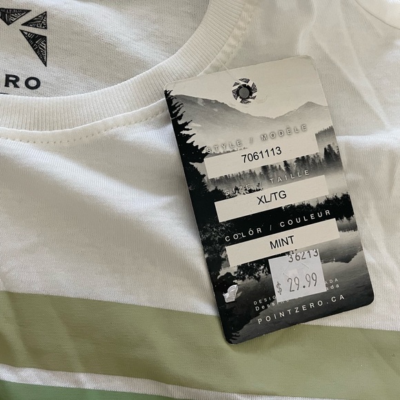 NWT Point Zero Men’s tee - Picture 3 of 5